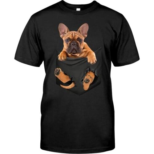 CLOOCL Black Cotton T-Shirts Fashion Brand Bulldog 3D Printed T-Shirts Men Women Casual T-Shirts Hip Hop Tops Funny Cotton Tees