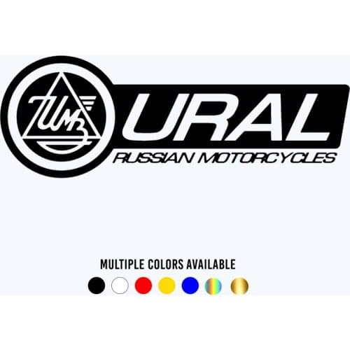 CK2804#29*10cm Motorcycles Ural funny car sticker vinyl decal silver/black car auto stickers for car bumper window car decor