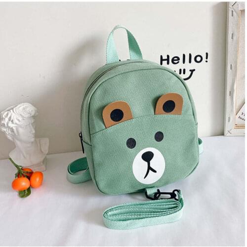 Baby Cartoon Safety Harness Adjustable Backpacks School Bag Bear Toddler Kids Backpack Children Girls Boys Anti-Lost Backpacks