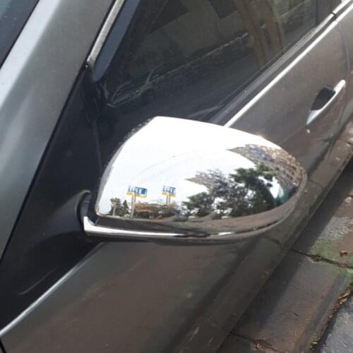 For Mazda 3 6 M3 M6 2009 2010 2011 2012 ABS Chrome Decoration Car Rear View Rearview Side Glass Mirror Cover Trim Frame Styling