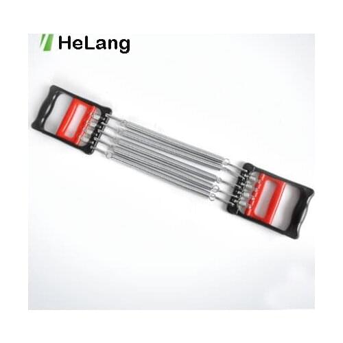 Helang Spring Grip Spring Tensioner 5-tube Tensioner Arm Strength Chest Expander Two-Function Tensioner Home Fitness Equipment