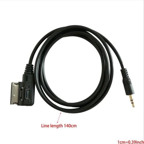 Interface AMI MMI to 3.5mm Male Jack AUX Adapter Cable for audi hot
