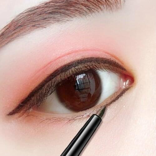 Brown Eyeliner Gel Waterproof Not Blooming Long-lasting Anti-sweat Non-marking Cream Beginner Inner Eyeliner Pencil Sale