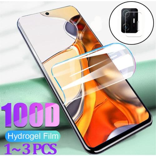 Hydrogel Film for Mi10T Lite Xiaomi Mi 11 lite Glass Mi11 Ultra 9 T Screen Protector Mi 10 T Pro Camera Soft Glass Mi 11/11i/10T