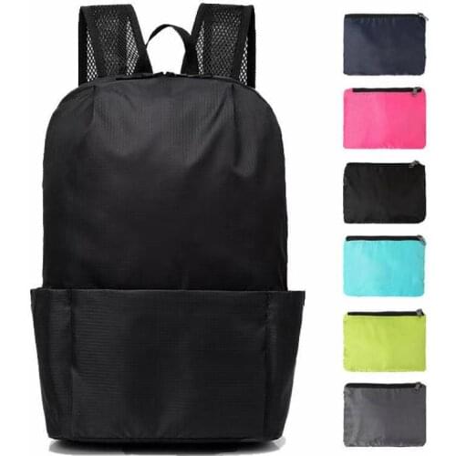 Lightweight Packable Backpack Waterproof Bag Outdoor Travel Folding Backpack Breathable Ultralight Daypack Bags for Women Men