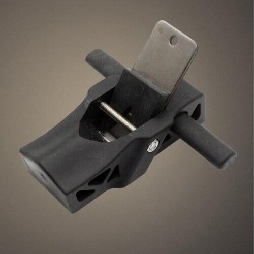 Carpentry Wood Mini Flat Plane Bottom Edge Trimming Woodwork Carpenter Tool with Handle Black