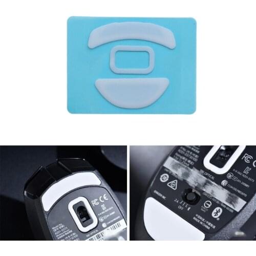 1Pack Ice Version Tiger Gaming Mouse Feet Sticker Mouse Glide Curve Edge Replacement Compatible Razer OROCHI V2 Mouse Au04 21