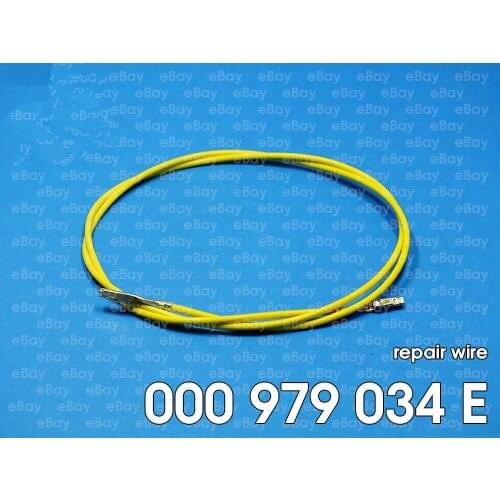 10pcs/lot Crimp Terminals Pins With 50cm Cables For Repair Wire 000979034E For Audi VW VAG Skoda Seat BMW