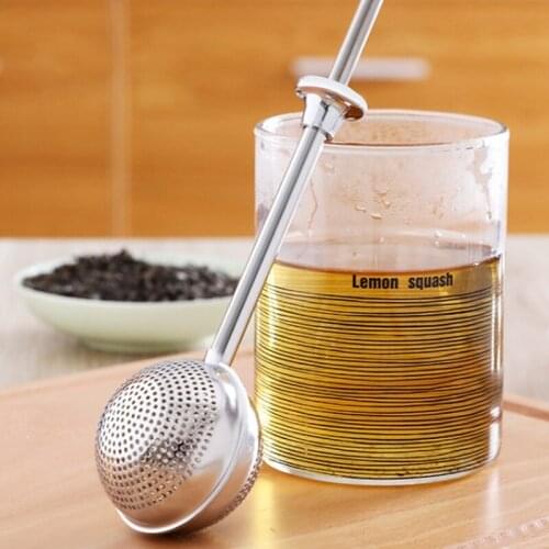 Hot Mesh Tea Strainer Stainless Steel Tea Infuser Reusable Metal Tea Bag Filter Loose Leaf Green Tea Strainer for Mug