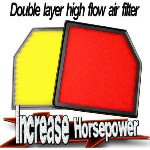 High flow air filter Improve horsepower for Toyota Estima Toyota Previa Toyota Tarago Toyota Alphard Toyota Vellfire