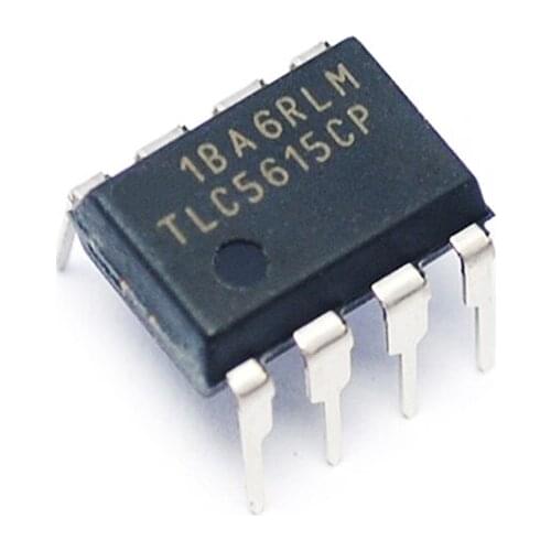 1pcs TLC5615CP TLC5615 Digital-to-analog converter DIP8 new and original