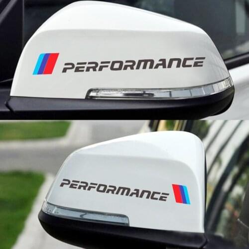 2PCS Car decal Sticker For BMW E90 E92 E93 F20 F21 F30 F31 F32 F33 F34 F15 F10 F01 F11 F02 G30 M Accessories