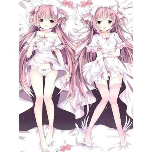 2019-February Japanese Anime Puella Magi Madoka Magica Dakimakura body Decorative Pillow case Hugging Body Pillow Cover case