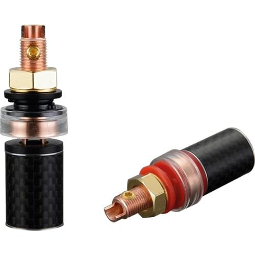 4PCS Viborg BP604 Pure Copper Speaker Terminal Binding Post for audio&video
