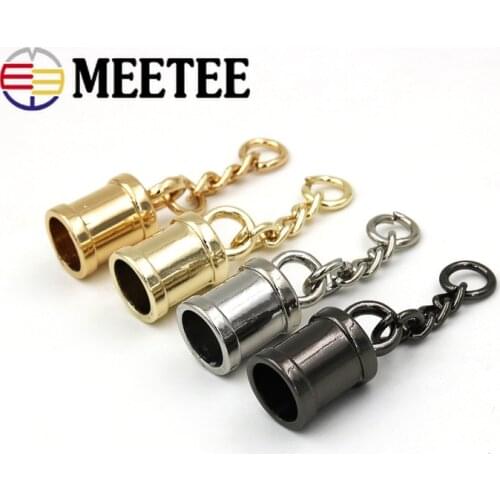 5/10pcs 50x10mm Metal Stopper Buckles Tassel Hanger Buckles DIY Bag Hardware Rope Clasp Hangbag Leather Accessories