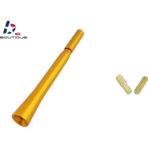 Auto Car Gold telescoping AM FM Radio Amplified Signal Roof Antenna Aerial Screws
