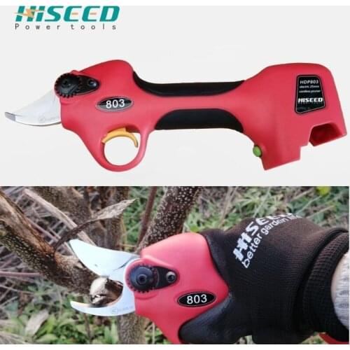 Cordless pruning shears Lithium pruning shears Fruit trees high branches stretch branches thick branches shears Garden tools