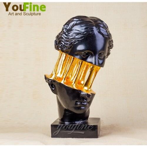 50cm Modern Art Bronze Sculpture Abstract Bronze Statue Home Office Hotel Decor Crafts Ornaments