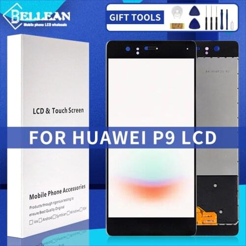 1Pcs Catteny For Huawei Ascend P9 Lcd Touch Panel Screen Digitizer Assembly EVA-L19 EVA-L09 Display Free Shipping With Tools