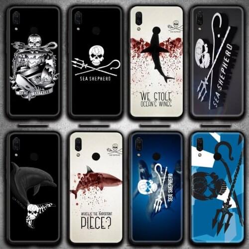 Sea Shepherd Protect the ocean Phone Case Huawei Y6P Y8S Y8P Y5II Y5 Y6 2019 P Smart Prime Pro
