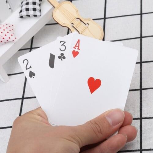 Toy Three Card Monte Poke Trick Instant Change Card Easy To Play