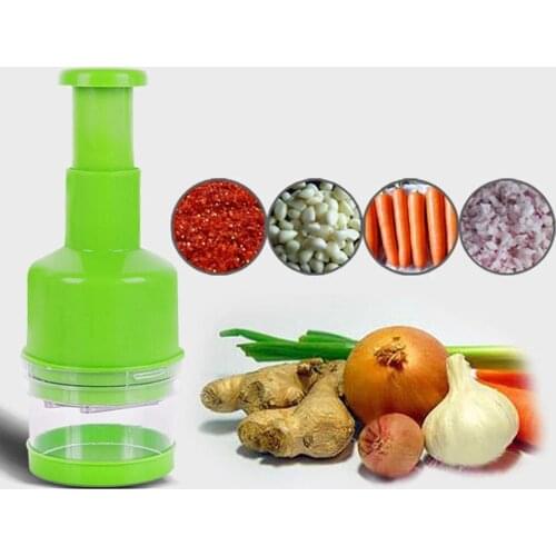 Multi-function Manual Onion Chopper Vegetable Cutter Crusher Pressing Food Crusher Ginger Garlic Mincer with Cover Kitchen Tools