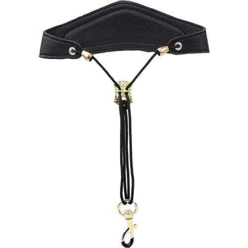 Music Instrument Neck Strap for Saxophones, Horns, Bass Clarinets, Bassoons, Oboes and More
