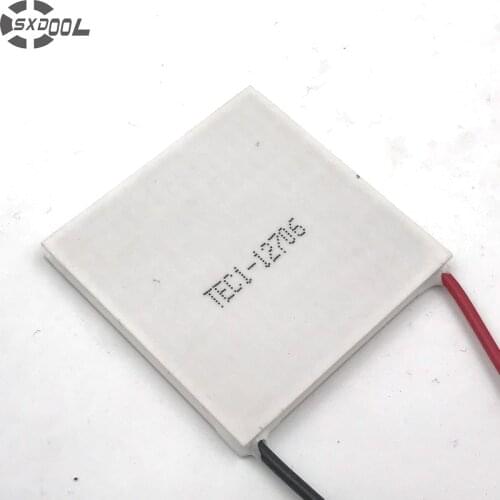 SXDOOL Wholesale!2pcs TEC Peltier Module TEC1-12706 40mmx40mm Thermoelectric Cooler Cooling Plate 12V