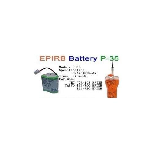 Emergency battery P-35 FOR Jqe-103 EPIRB (3WR34615 )