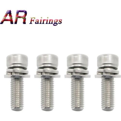 Exhaust Manifold Allen Bolts Hexagon Socket ATV Parts For 7518234 Polaris Sportsman RZR Ranger 600 700 800 General 1000