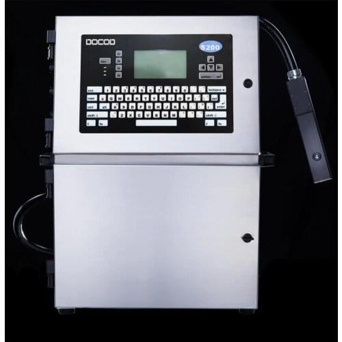 PRINTER FOR DOCOD S200 normal black ink CONTINUOUS INKJET PRINTER