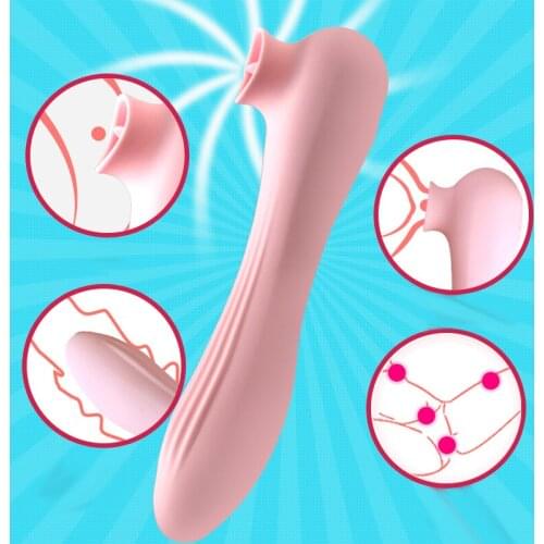 Vagina Sucking Vibrator 10 Speed Vibrating Oral Sex Suction Clitoris Stimulation Female Masturbation Erotic Sex Toys For Adult