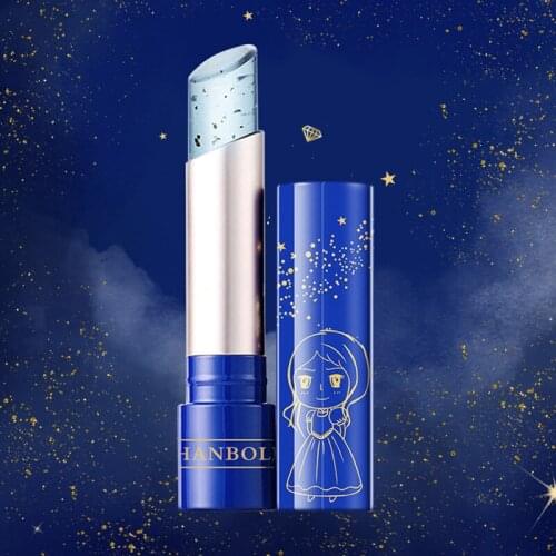 1Pcs Color Changing Lipstick Rose Oil Gold Foil Moisturizing Lip Balm Natural Long-Lasting Lip Stick Maquillaje Makeup TSLM1