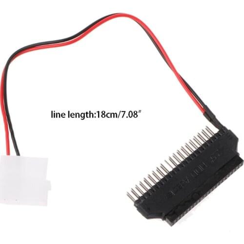 2.5 To 3.5 Inch IDE Laptop Hard Disk Drive HDD Adapter Converter Card Power Cable