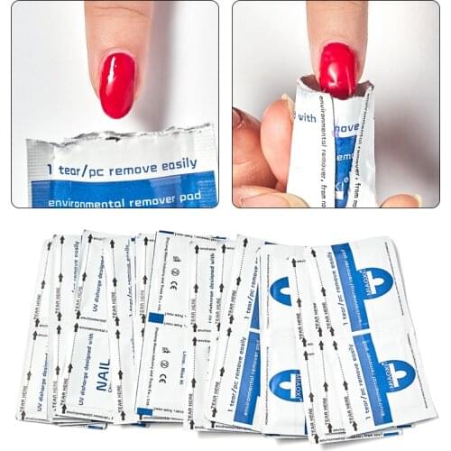 20/40/60Pcs Degreaser for Nails Gel Nail Polish Remover Wipes Napkins Pads for Manicure Cleanser Nail Art UV Gel Remover Wraps