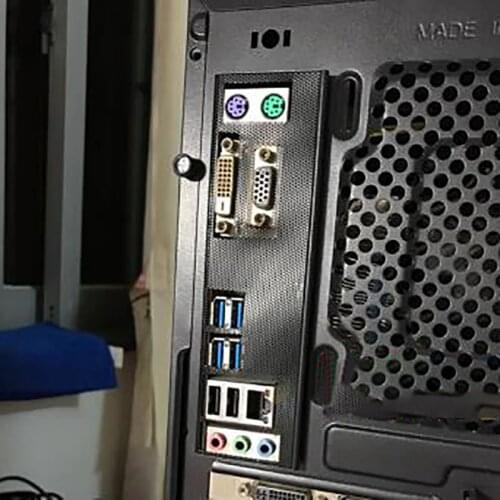 5PCS PVC Dust Filter Universal DIY Shield Back Plate For Computer Chassis I/O