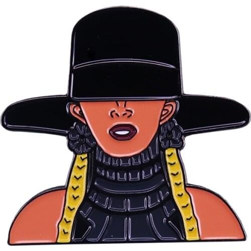 Beyonce Formation lapel pin popular culture music party favor stylish art you can wear