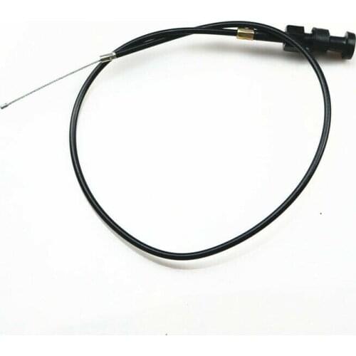 Black Motorcycle Push Pull Choke Throttle Cable for Kawasaki KL250 1997-2007
