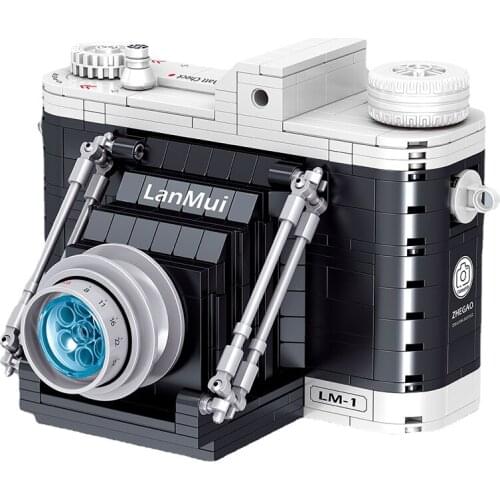 Digital Cameras Collector Model Building Blocks Collector MOC Bricks Retro Camera Model Education Toys For Children Gifts