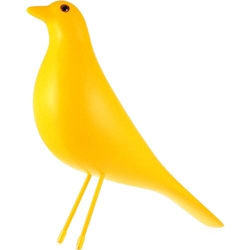 Resin Yellow Eames Bird Crafts Ornaments Nordic Minimalist Home Decoration Statue Sculpture Creative Home Decoration Accessories