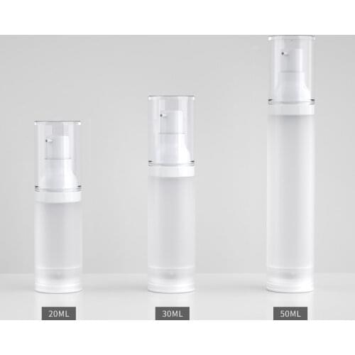 20ML 30ML 50ML 36pcs Vacuum Travel Refillable Bottle Press Type Small Toner Lotion Bottle Hydrating Cream Container Empty Bottle