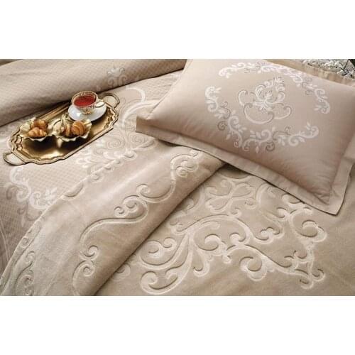 Tac Empire Cappucino Blanket Duvet Cover Set Double