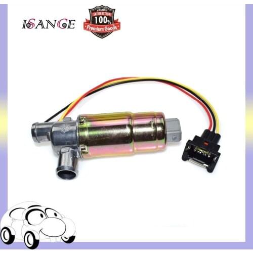 ISANCE Idle Air Control Valve IACV / Wire Connector Plug For Audi Hyundai Kia Saab VW OE# 35150-22000 0280140505 034133455