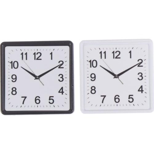 1:12 Resin Dollhouse Miniature Wall Clock Play Doll House Miniaturas Home Decor Accessories Toy Pretend Furniture Toy