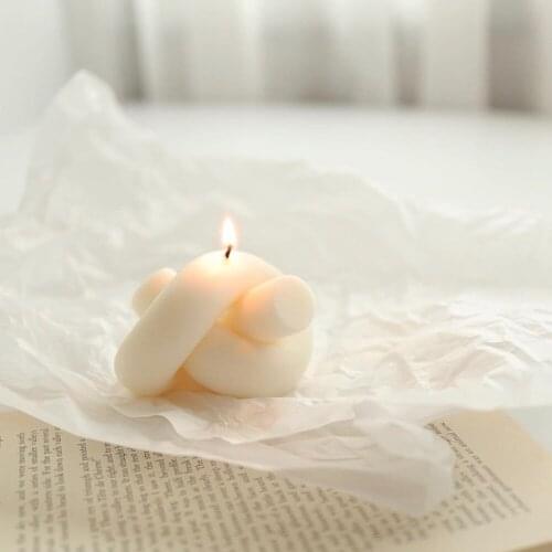 New Diy Candle Mould Soy Wax Silicone Candle Mold Aromatherapy Molds For Plaster 3d Hand-made Soy Aroma Wax Soap Mold