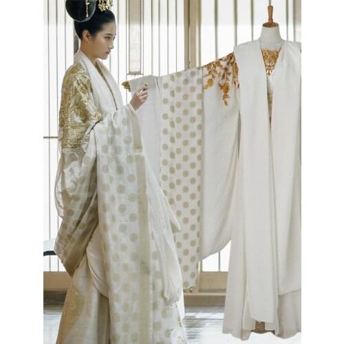 Guan XiaoTong Princess ShanYin 2018 New TV Play Feng Qiu Huang Female Costume Hanfu for Performance Wide Sleeve Hanfu