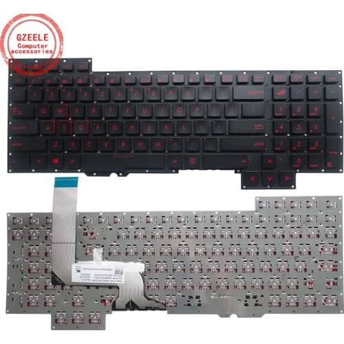 GZEELE New for ASUS g751jl-bs17t28 G751JT-CH71 G751JM-BHI7T25 US layout laptop keyboard G751 G751J G751JL G751JM G751JT G751JY