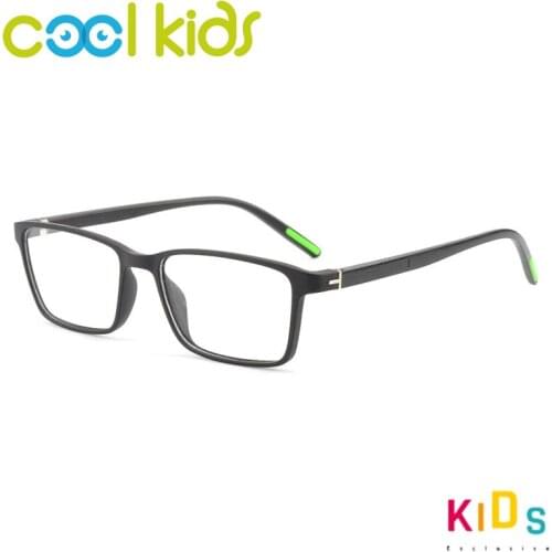 COOL KIDS Child Eyeglasses Myopia Progress Prescription Frame Boys Acetate Frame Eyewear Fake Glasses Designer Optical Frames