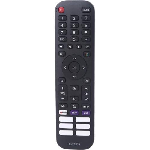 Remote Control 18cm Length Durable Fit for EN2R30N 43H77G 43V6G 43A60G 50A60G