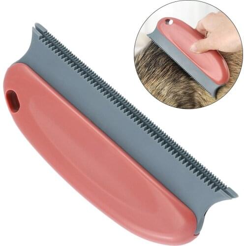Pet Hair Remover Dog Brush Cat Grooming Reusable Washable Pets Cleaning Comb For Cats Dogs Plastic Dust Wiper Pet Supplies